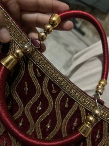 Traditional Ethnic Handbag for Weddings Parties
