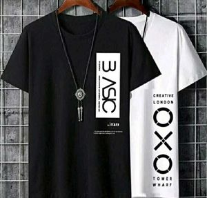T Shirt For Men Combo Of 2 Free Delivery