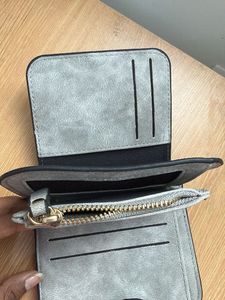 Stylish Grey Faux Leather Wallet