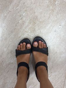 Black Strappy Sandals