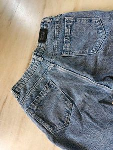 Vintage Wash Denim Jeans