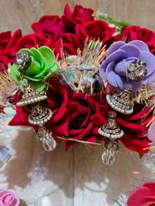 Exquisite Ethnic Jhumka Earrings