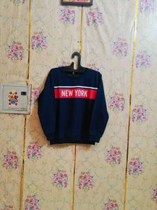 🇳🇿💫🎀"New York" Navy Sweatshirt