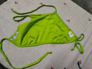 Miss Sixty Bright Green Bikini Top
