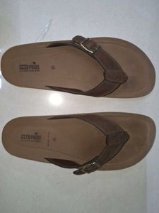 Brown Men's Flip Flops