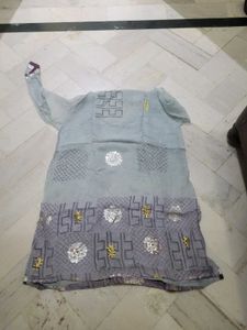 Elegant Grey Kurta Set
