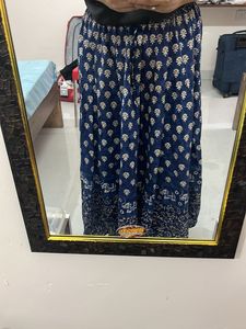Women Long Printed Skirt