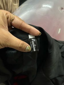 Chic Black Sheer Panel Blazer