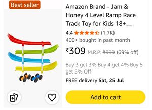 Multi-Level Marble Run Toy