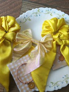 yellow colour new combo accessories