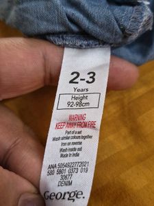 Cute Denim Ruffle Overalls