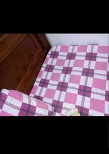 😍Pink white bed set 🥰