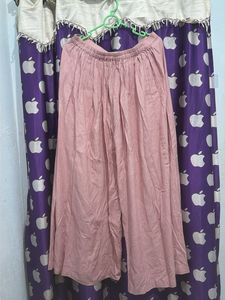 Elegant Pink Floral Kurti Set
