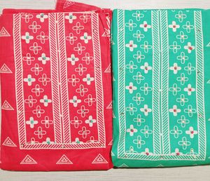 Printed Cotton Unstitched Suit