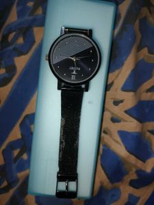 Black Working Watch