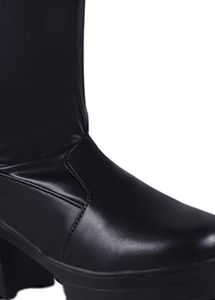 Black Above Knee Boots