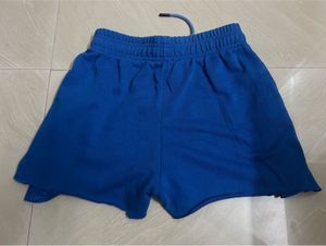 Burger Bae Blue Athletic Shorts