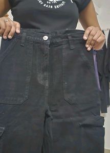 Black Cargo Pants