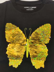 T-Shirt with Sequin  7-8 years