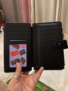 Forever Glorious Black Woven Wallet