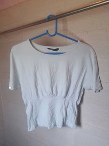 Zudio Blue Fitted Waist Top 💙