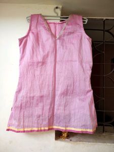 Pink Short Kurti