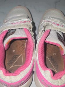 Cute Pink NASA Sneakers 4-6 y