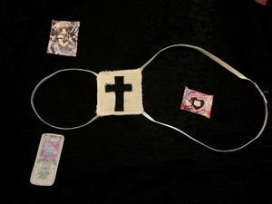 Gothic Cross Eye patch Lolita