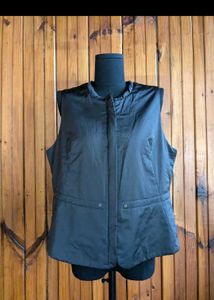 Sleeveless Black Vest