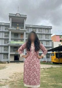 Elegant Floral Print Kurta