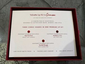 HYUE Velvet Lip Kit - Crimson Shades