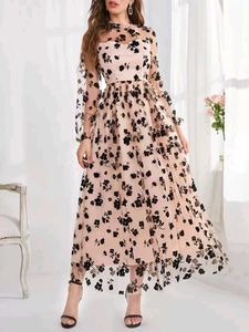 brand new (urbanic) Floral Mesh Dress