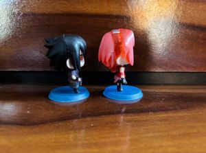 Sale//Anime chibi naruto figures of sasuke sakura