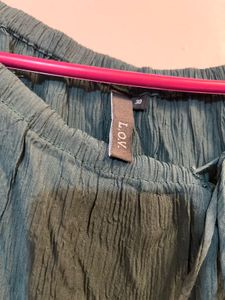 Westside Freesize Boho Forest Green Maxi Skirt