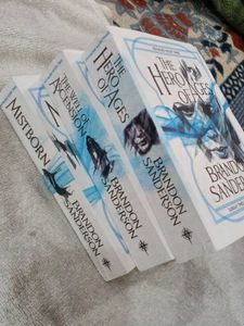 Mistborn Trilogy by Brandon Sanderson