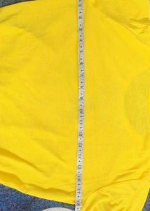 Yellow Mickey Mouse crop top