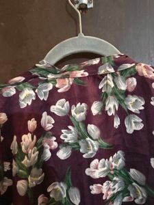 Floral Print Kurta