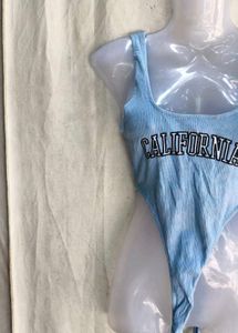 Light Blue California Bodysuit
