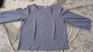 Casual Blue Tunic Top