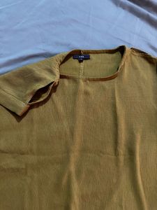 Stylish Mustard Yellow Top