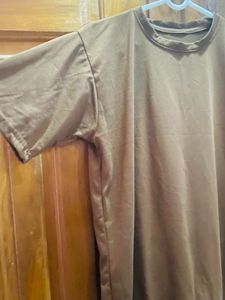 Brown Basic T-Shirt