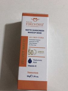 matte sunscreen makeup base spf50 Pa++++