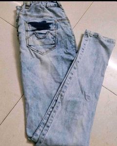 Light Wash Denim Jeans