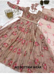 Festive Wear Anarkali Gown With Duppatta