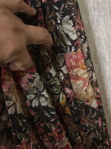floral ready to wear saree