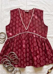 Peplum Kurti🪷🦢