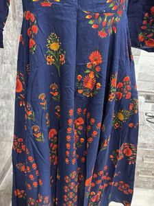 Blue Printed Kurti