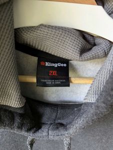 King Gee Dark Grey Hoodie - Imported