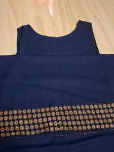 Classic Navy Blue Sleeveless Top