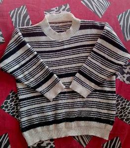 Striped Knit Sweater